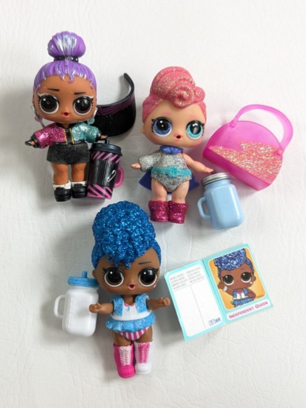 L.O.L. Suprise Lot 3 Dolls And Accessories